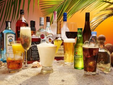 Drink options on Royal Caribbean