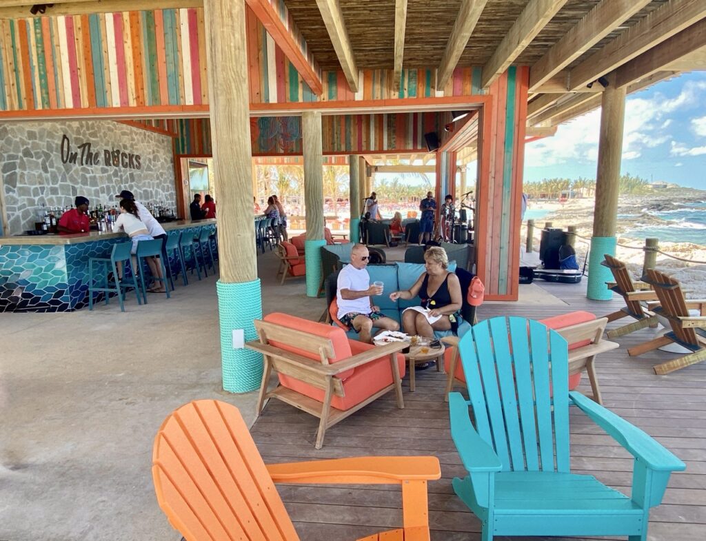 On The Rocks Bar at Hideaway Beach