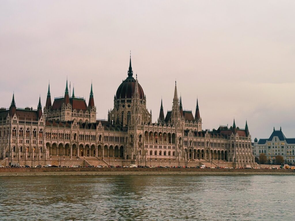 Budapest, Hungary on the river