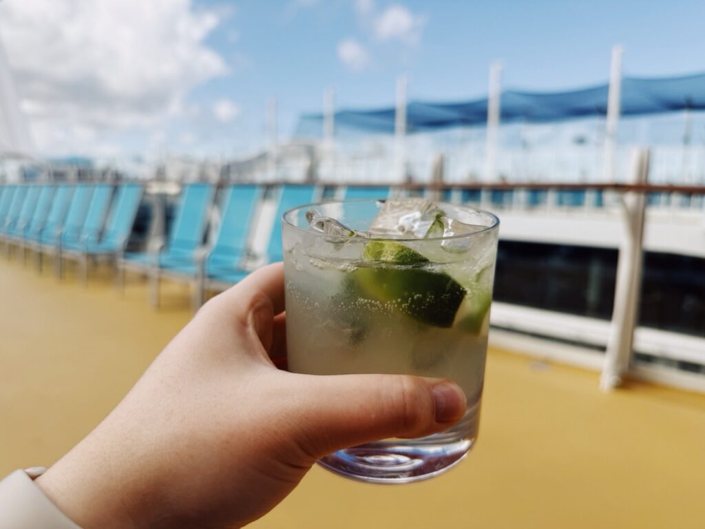 Mojito on a Royal Caribbean cruise