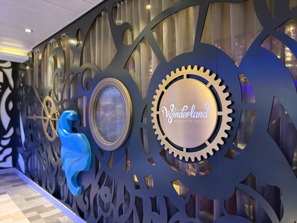 Wonderland on a Royal Caribbean cruise ship