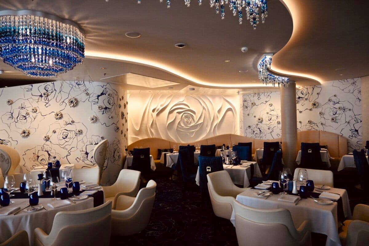 Celebrity Beyond Blu Restaurant