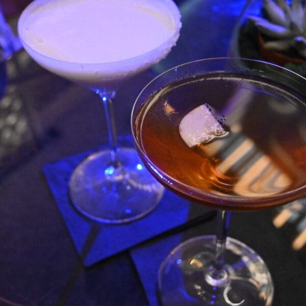 Martinis on a Celebrity Cruises ship