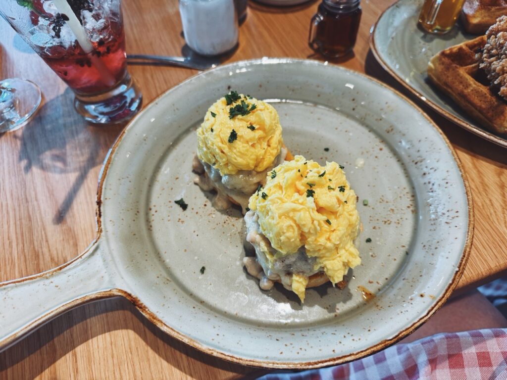 Breakfast Biscuits at The Mason Jar on Utopia of the Seas