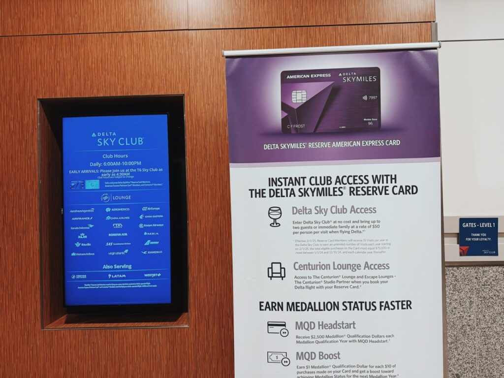 Delta SkyMiles Reserve American Express card promotion