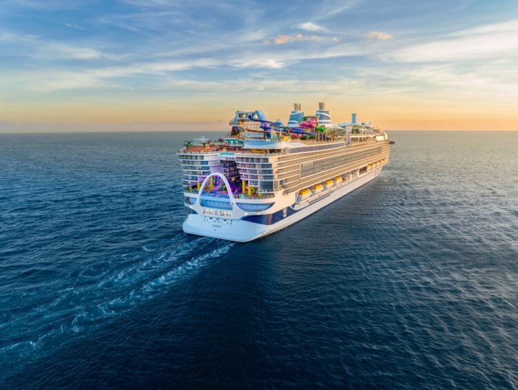 Icon of the Seas, the biggest cruise ship in the world