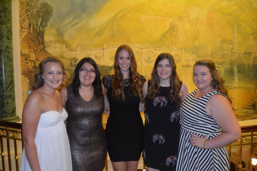 Semester at Sea formal dinner