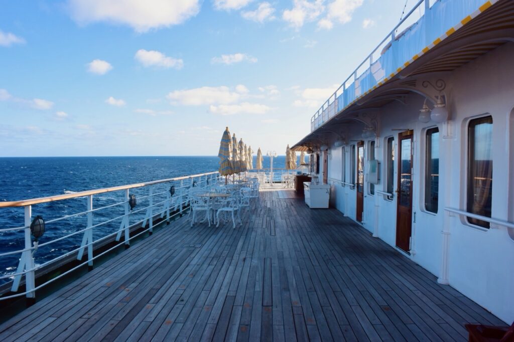 MV World Odyssey top deck