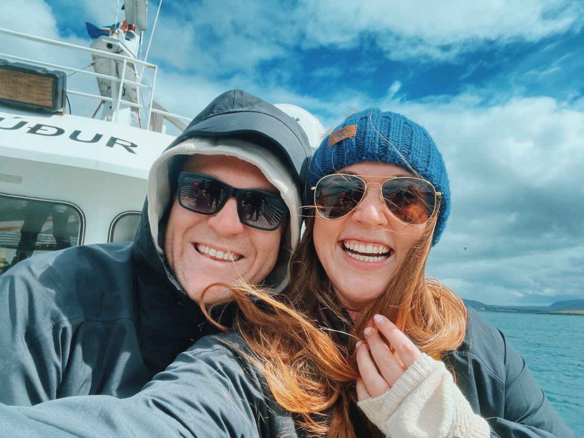 Allie and Luke Hubers travel