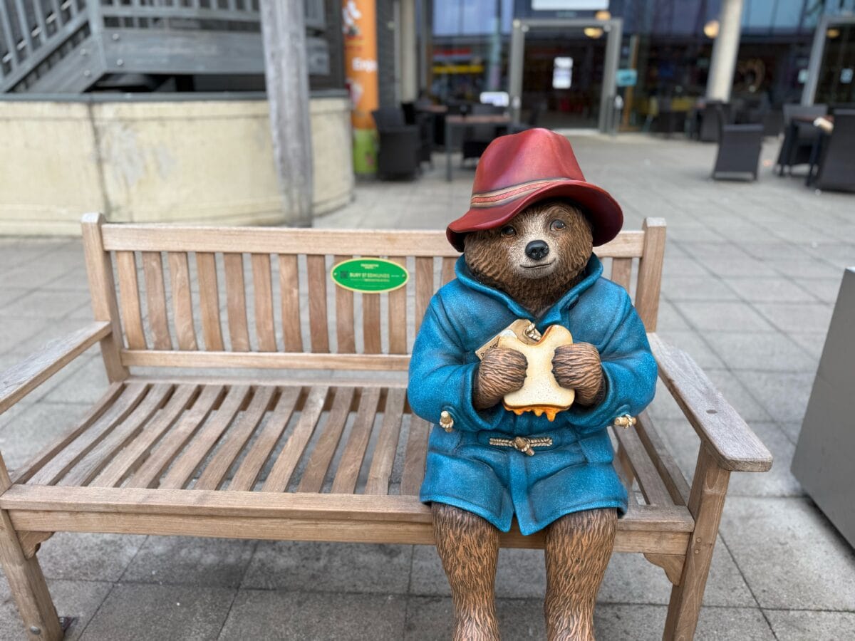 Bury St Edmunds paddington bear