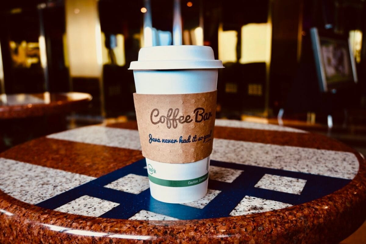 Coffee Bar drink from a Carnival cruise