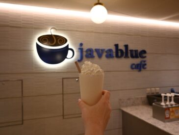 Spiked milkshake from Java Blue Cafe on a Carnival cruise