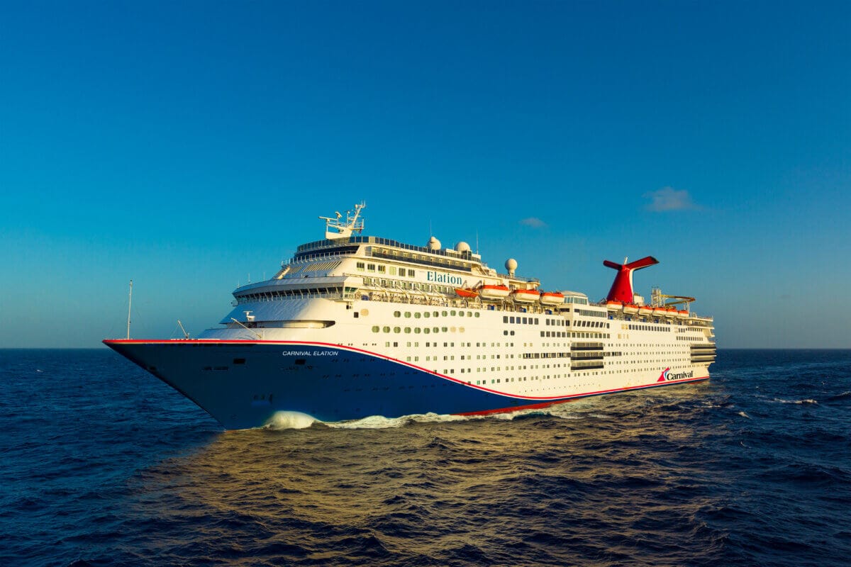 Carnival Elation at Sea