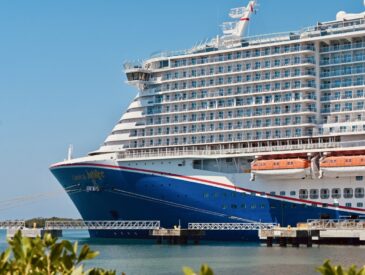 Carnival Jubilee docked in Honduras