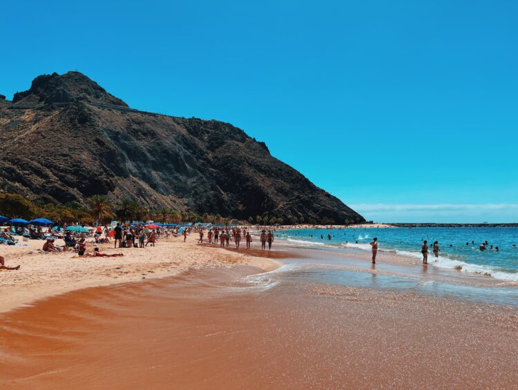 Playa de Las Teresitas in Tenerife, Canary Islands