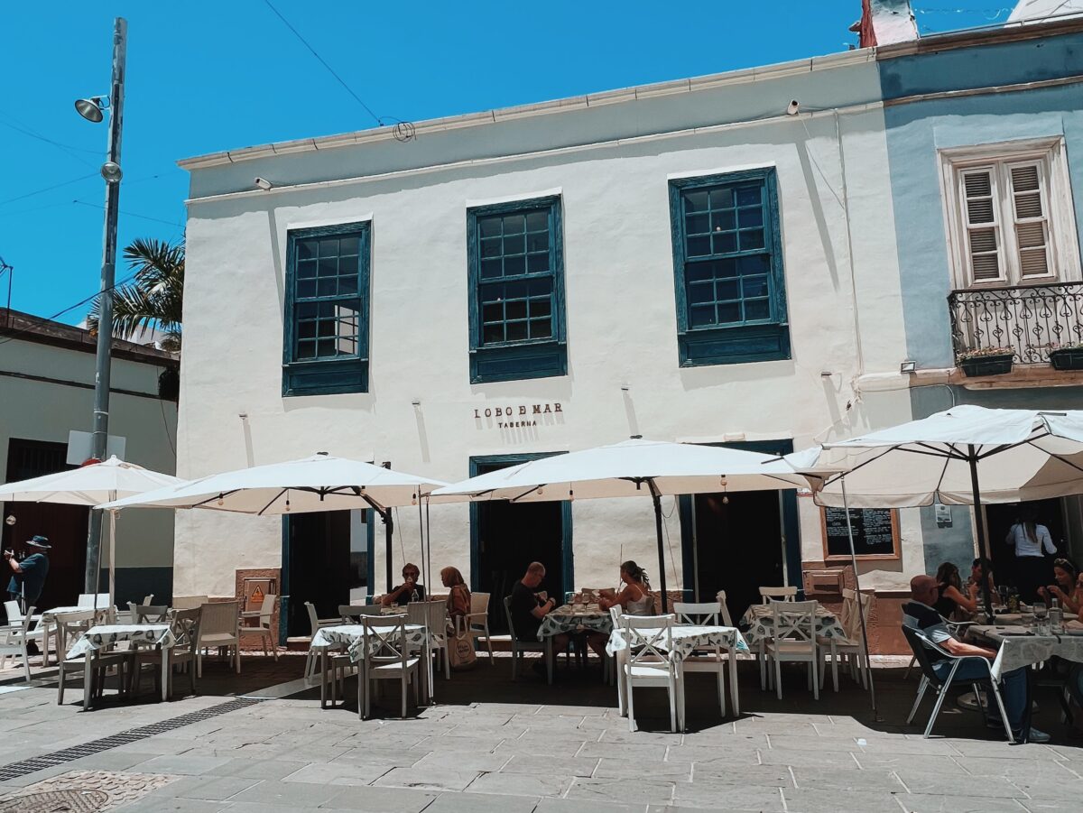 Cafe in Santa Cruz, Tenerife