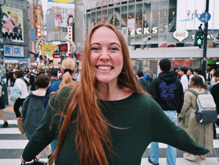 Allie Hubers in Tokyo Japan Outfit Guide