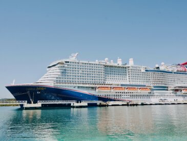 Carnival Jubilee docked in Honduras