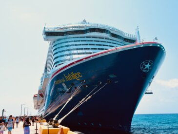 Carnival Jubilee docked in Costa Maya