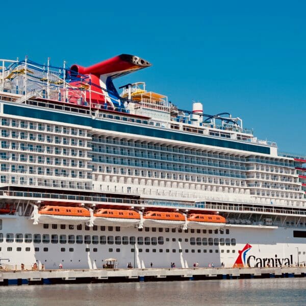 Carnival Jubilee docked in Honduras