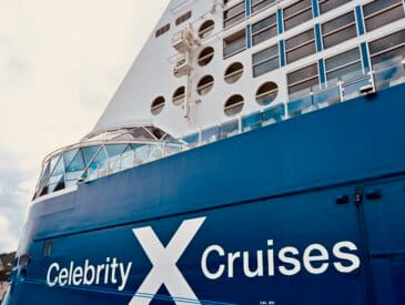 Celebrity Apex docked in Norway