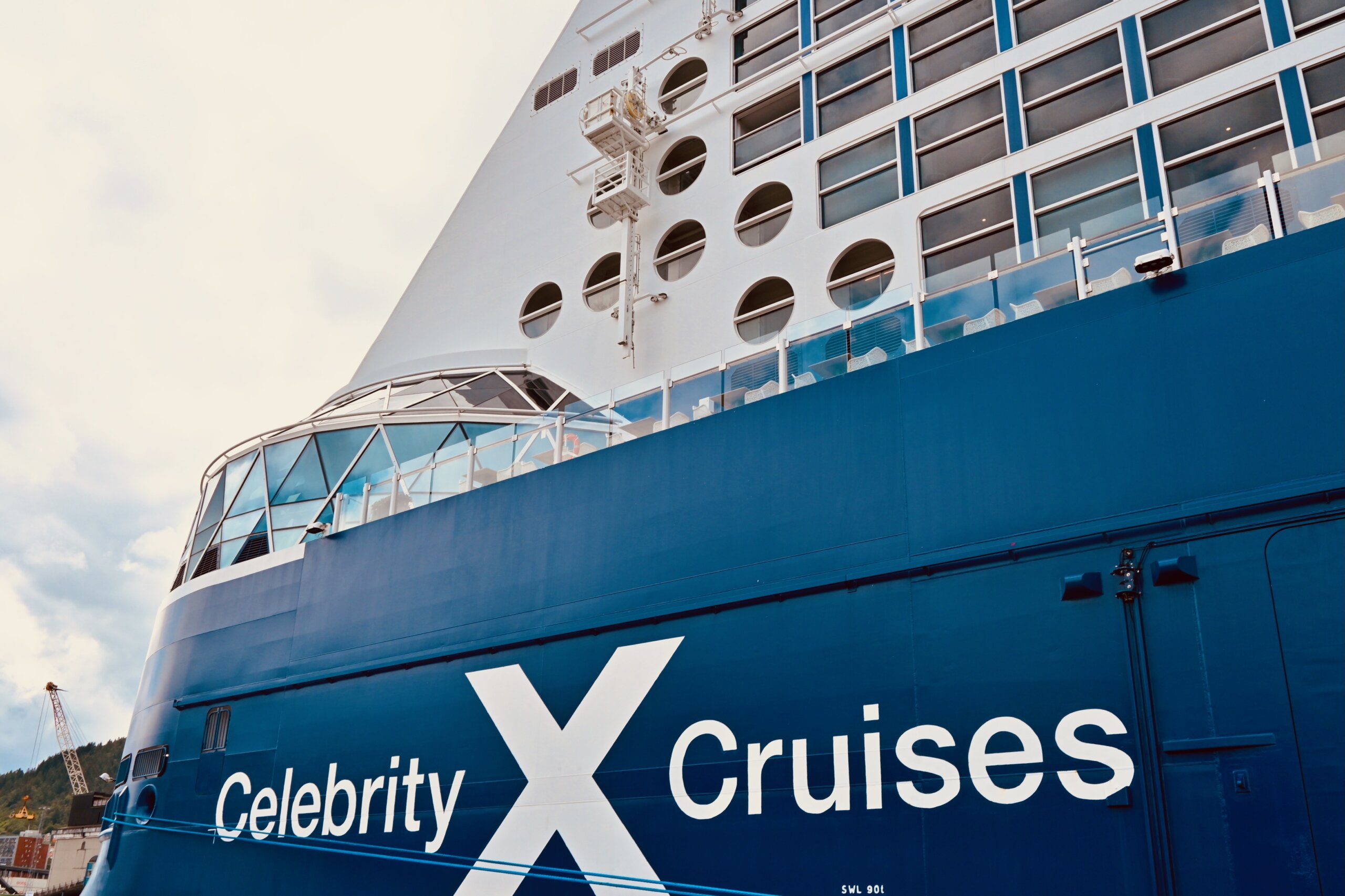 Celebrity Apex docked in Norway