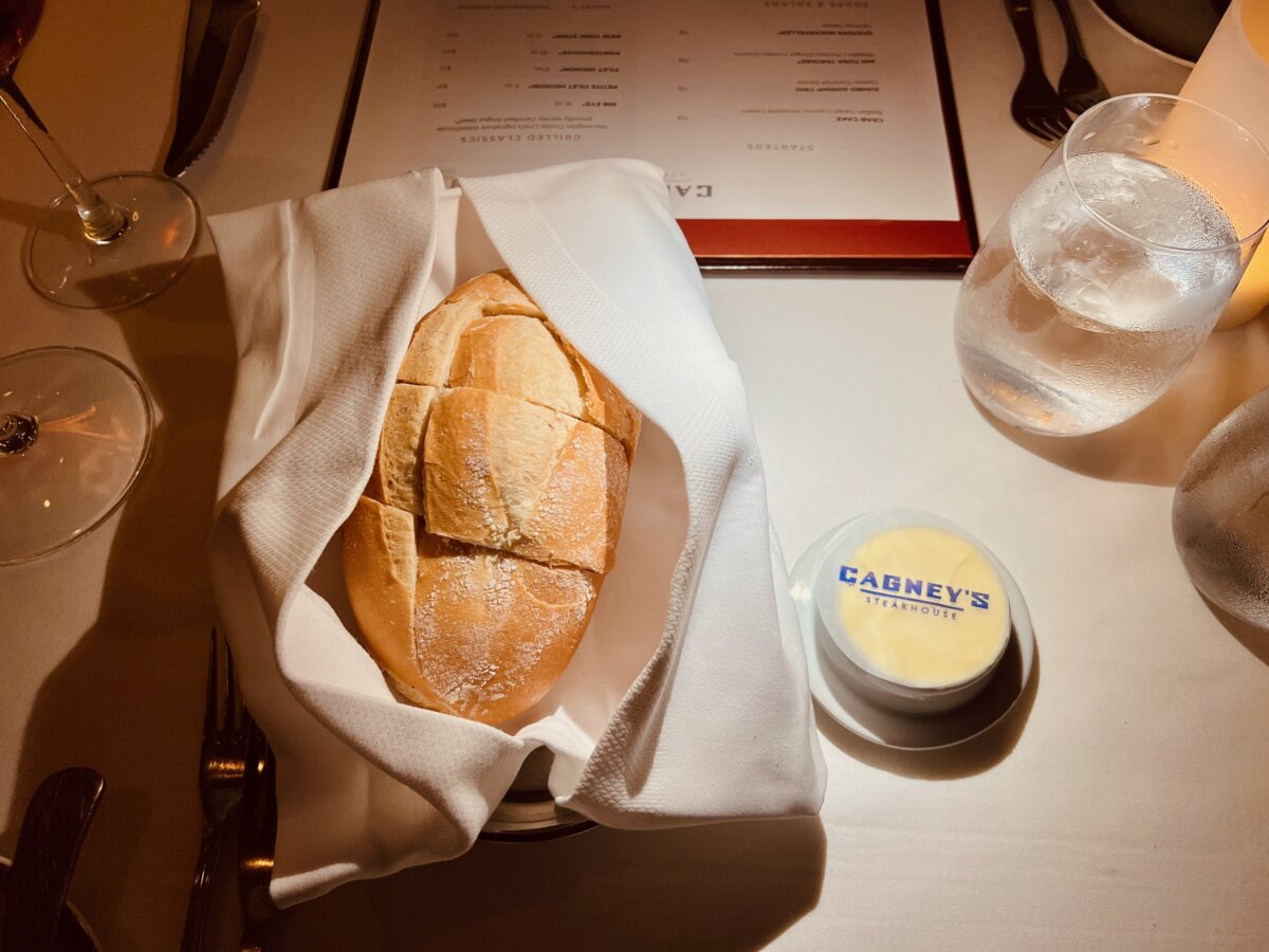 Cagney's Steakhouse on Norwegian Cruise Line