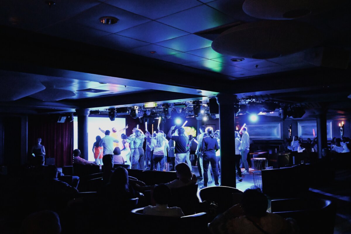 Party on a Norwegian Cruise Line ship