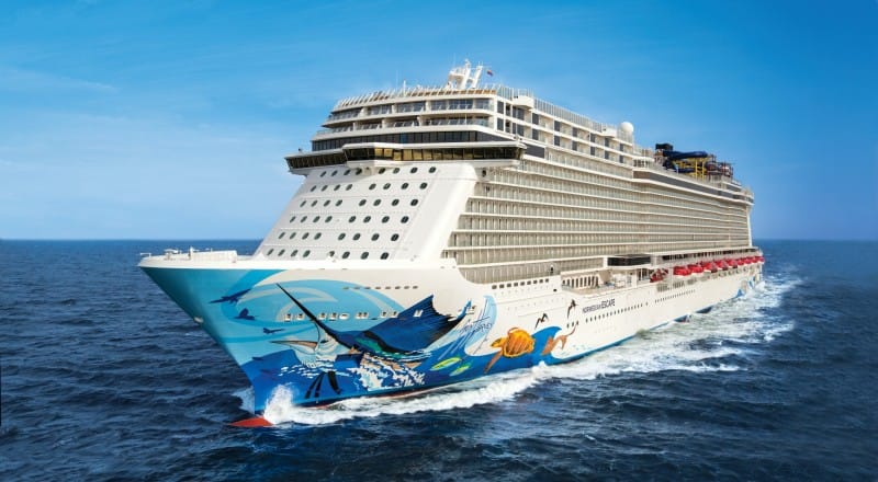 Norwegian Escape at Sea