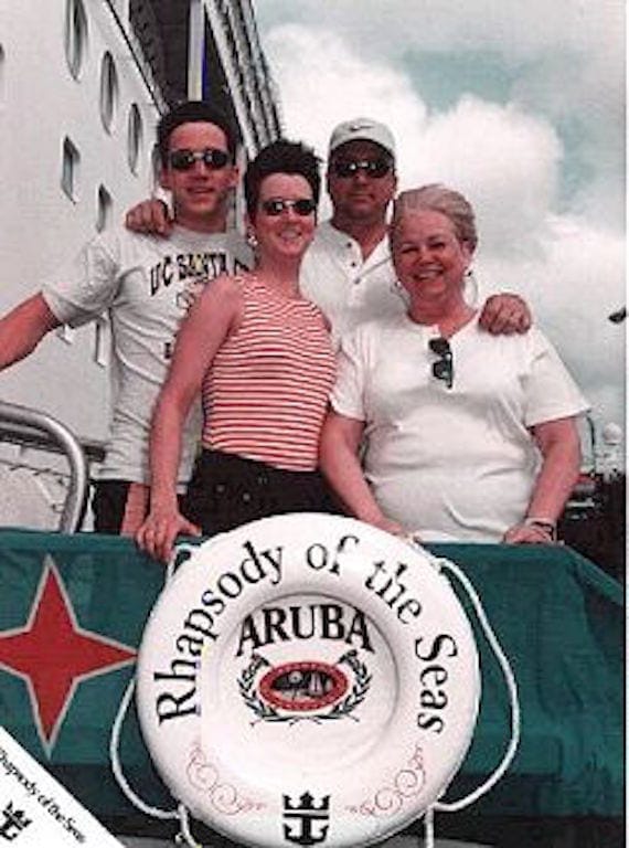 Amy Bradley in Aruba