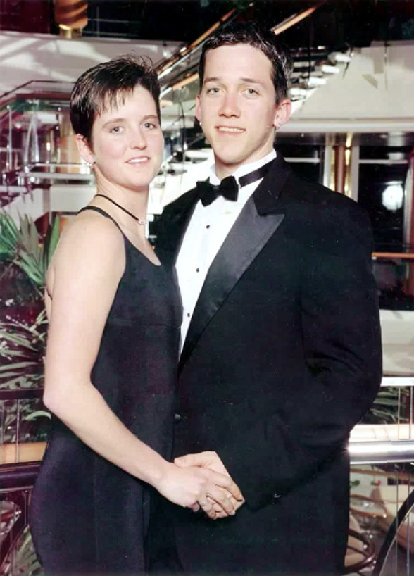 Amy Bradley and her brother on Rhapsody of the Seas