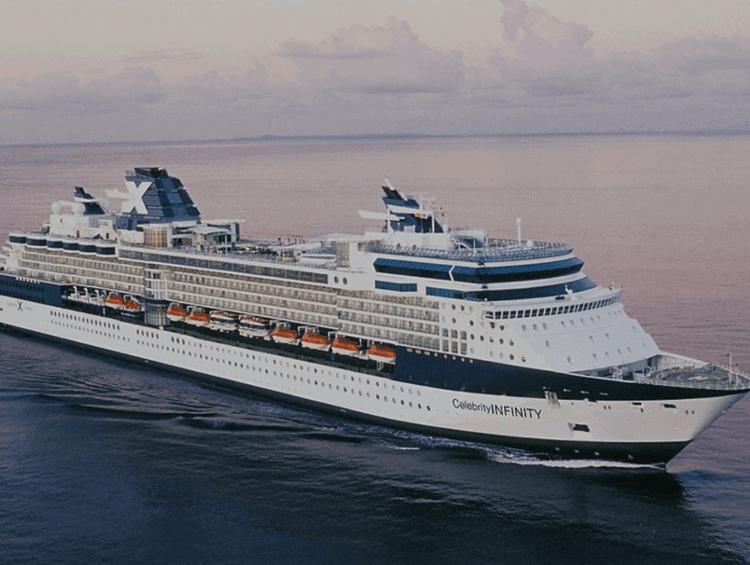 Celebrity Infinity aerial