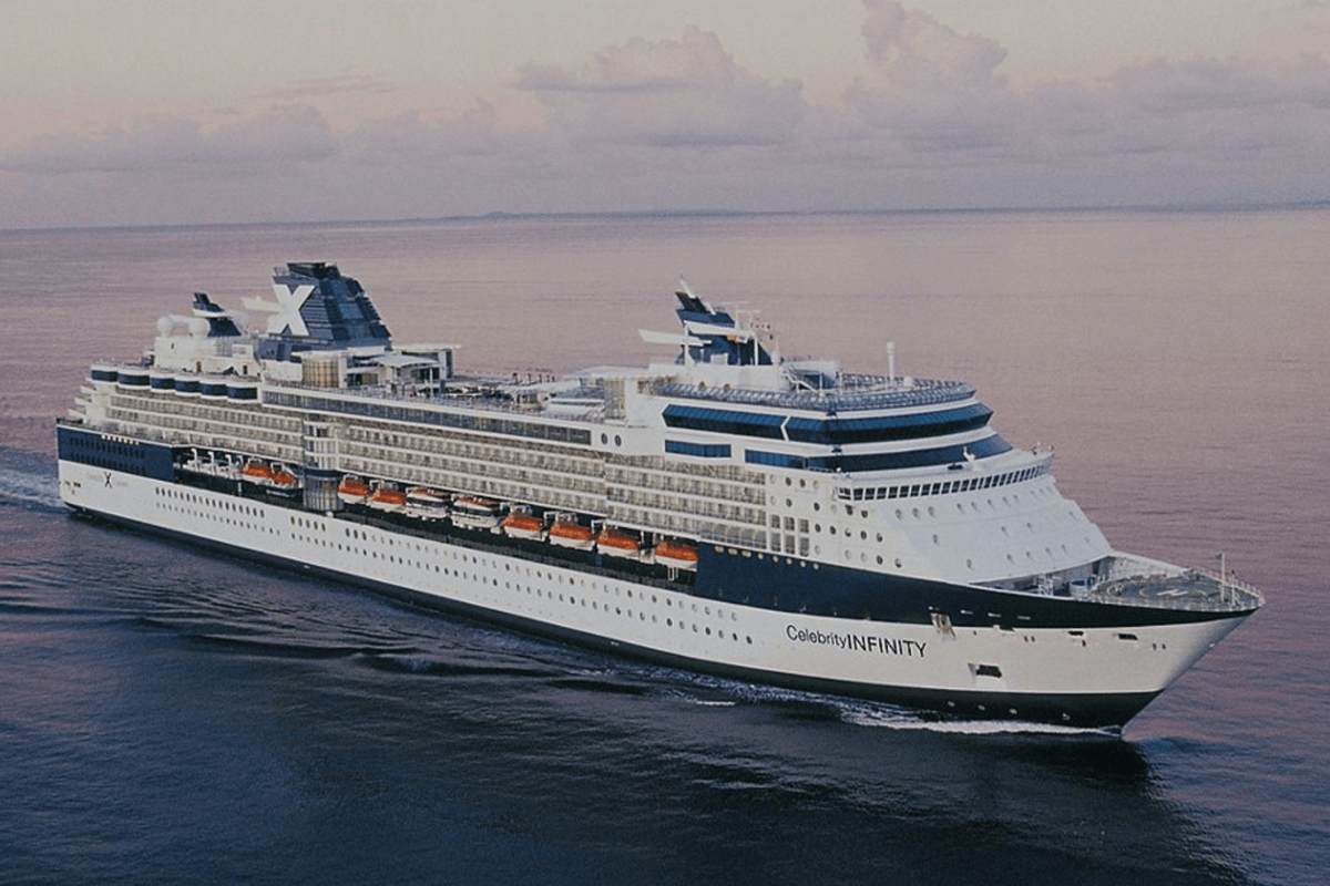 Celebrity Infinity aerial