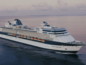 Celebrity Infinity cruise ship by Celebrity Cruises