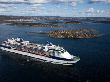 Celebrity Constellation out at sea