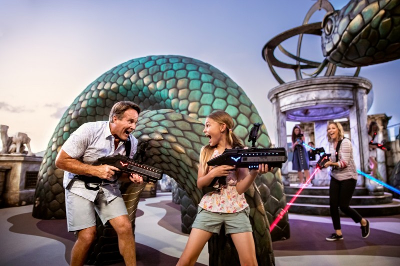 Norwegian Encore laser tag