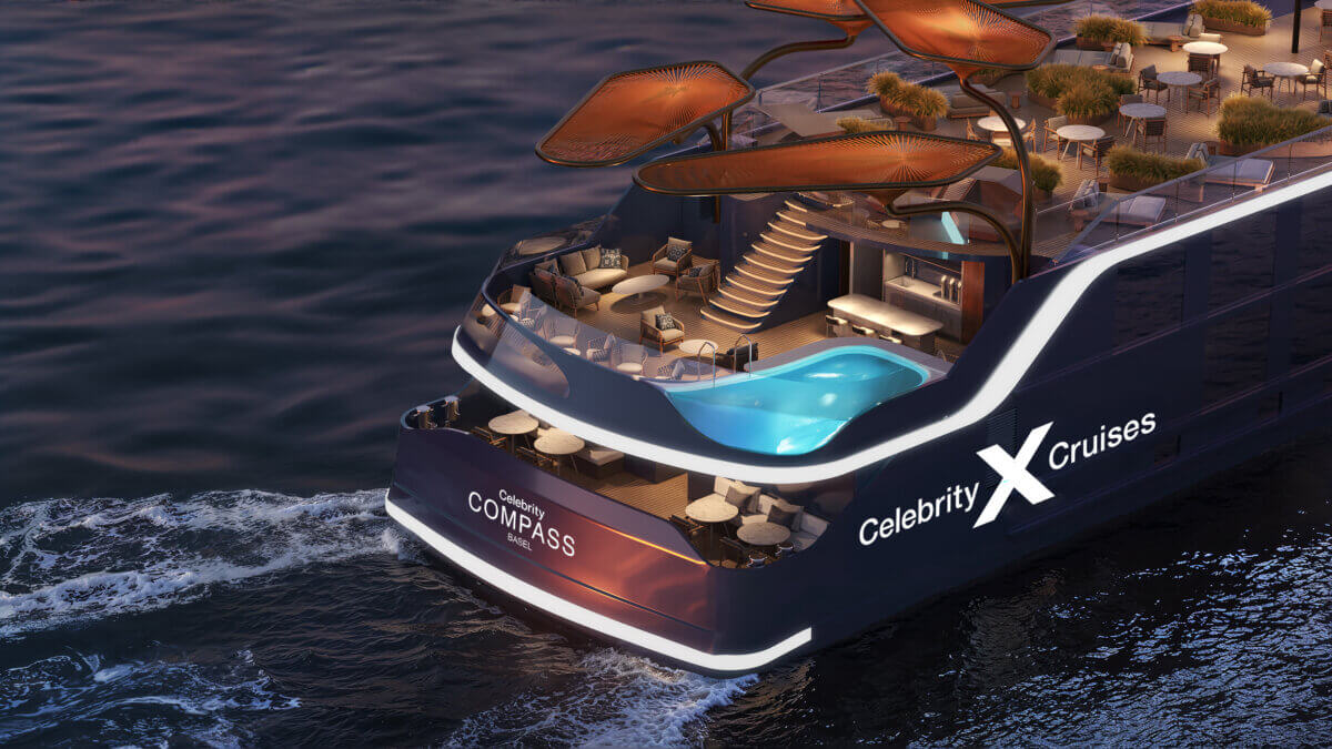 Celebrity Compass river cruise ship
