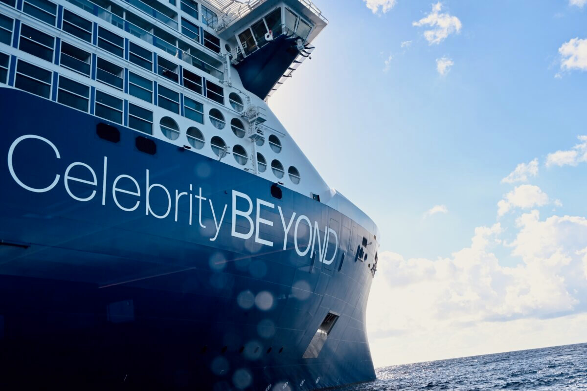 Celebrity Beyond Cruise Ship at Sea