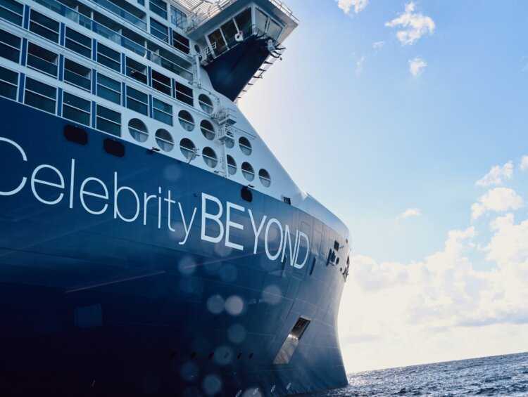 Celebrity Beyond Cruise Ship at Sea