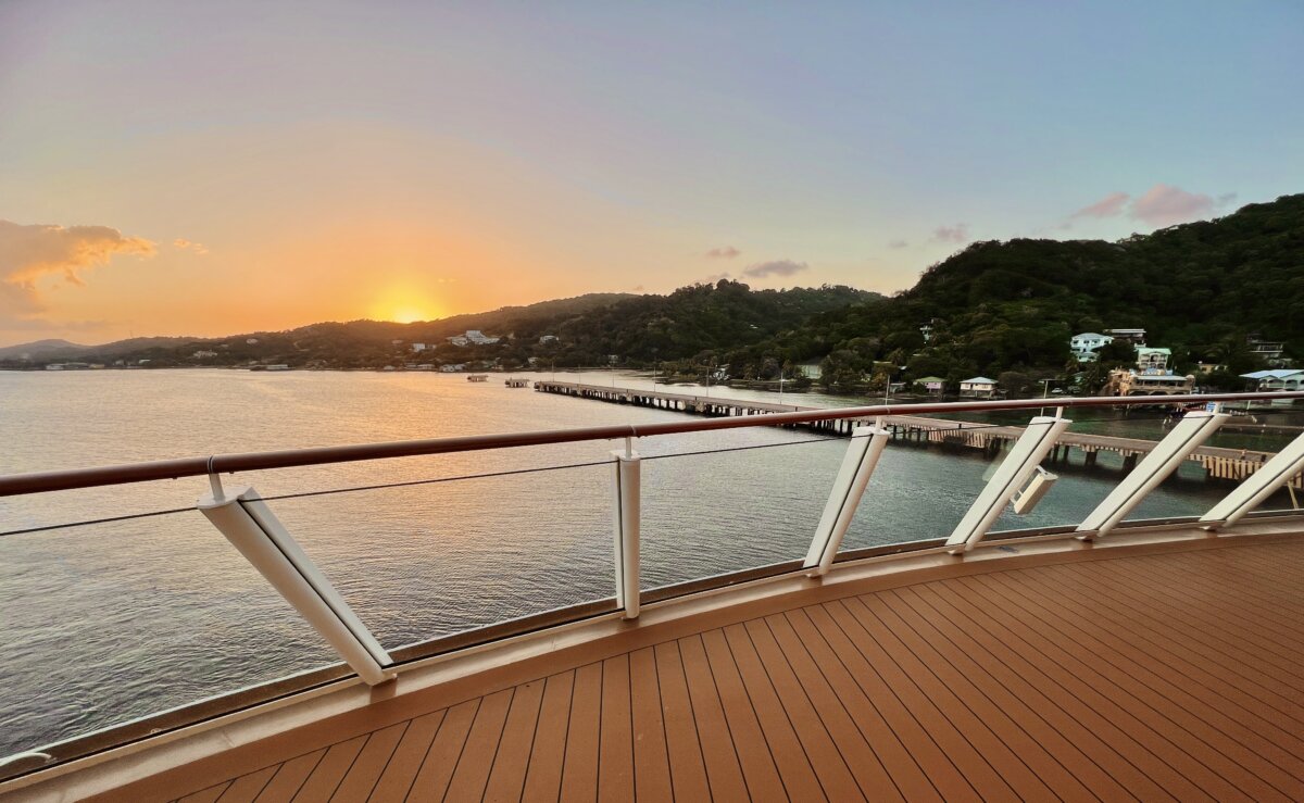 Sunset from NCL Bliss