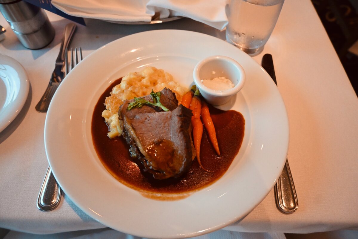 NCL Main Dining Room Food