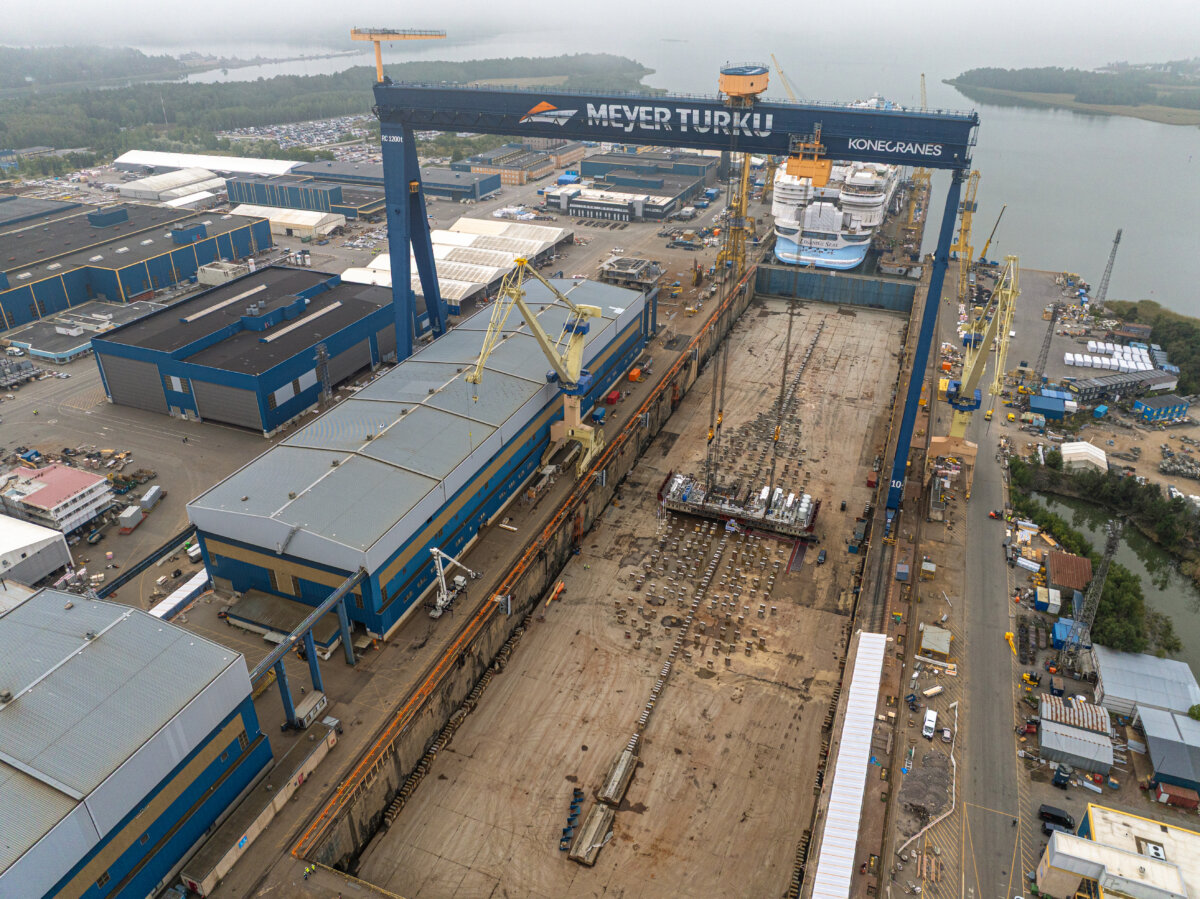 Meyer Turku shipyard