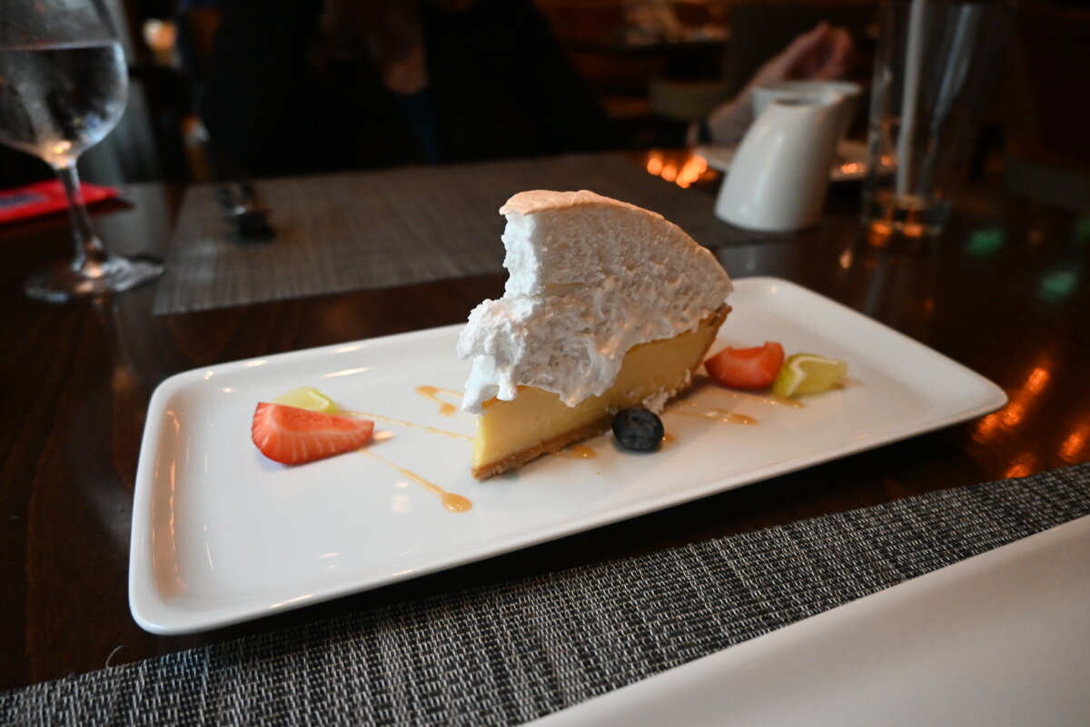 Chops Grille Key Lime Pie on Royal Caribbean