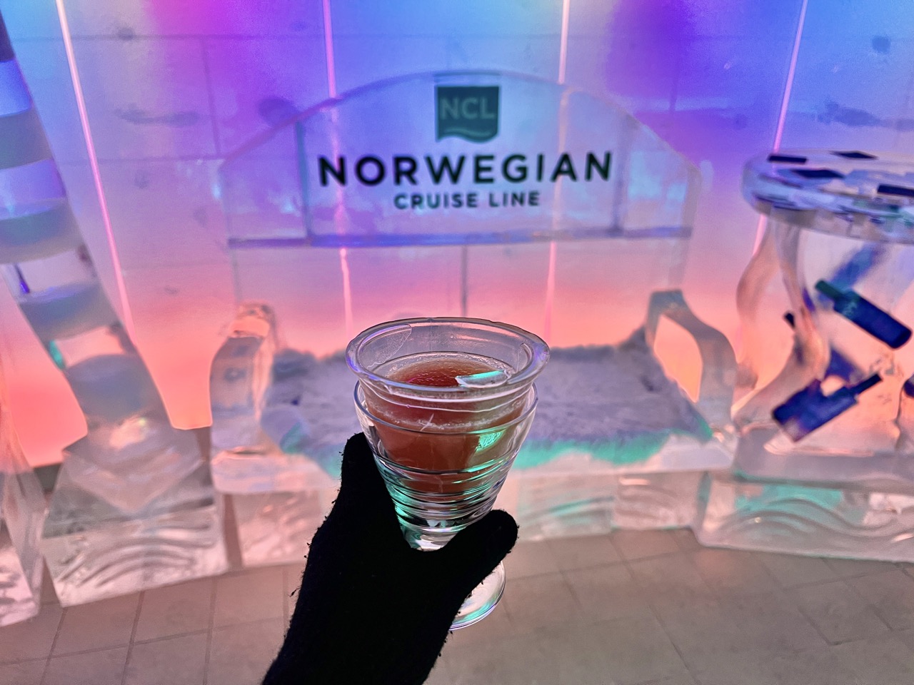 Norwegian Cruise Line Skyy Bar Drink