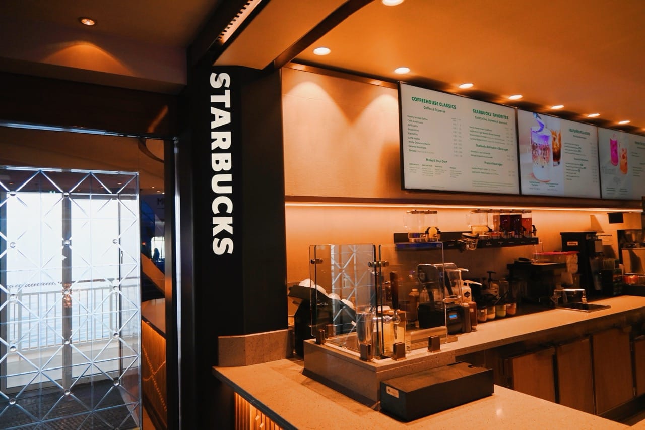 Norwegian Pearl Starbucks Coffee Shop