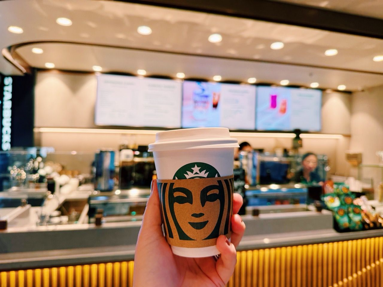 Norwegian Cruise Line Starbucks Latte
