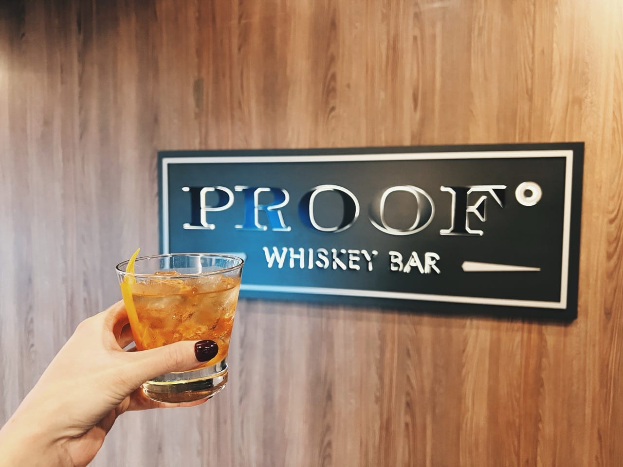 Norwegian Cruise Line Whiskey Bar Cocktail