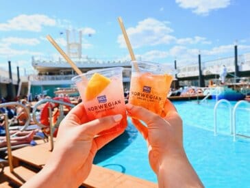Norwegian Cruise Line Spitz Cocktails Pool Deck