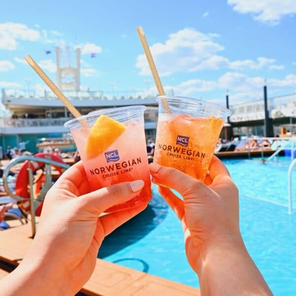 Norwegian Cruise Line Spitz Cocktails Pool Deck