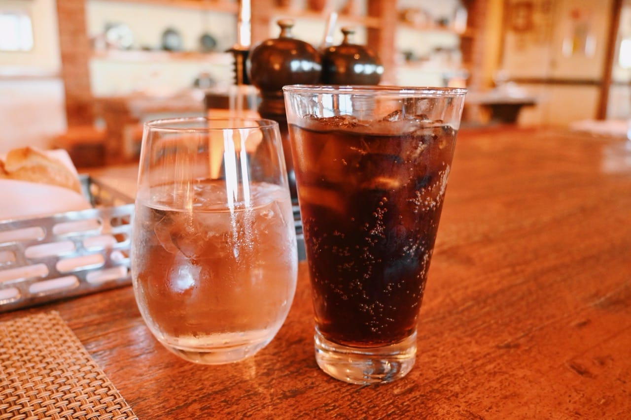 Norwegian Cruise Line Soda and Water Drink